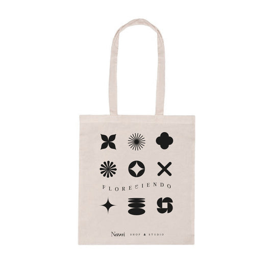 Tote bag "Floreciendo" ✿