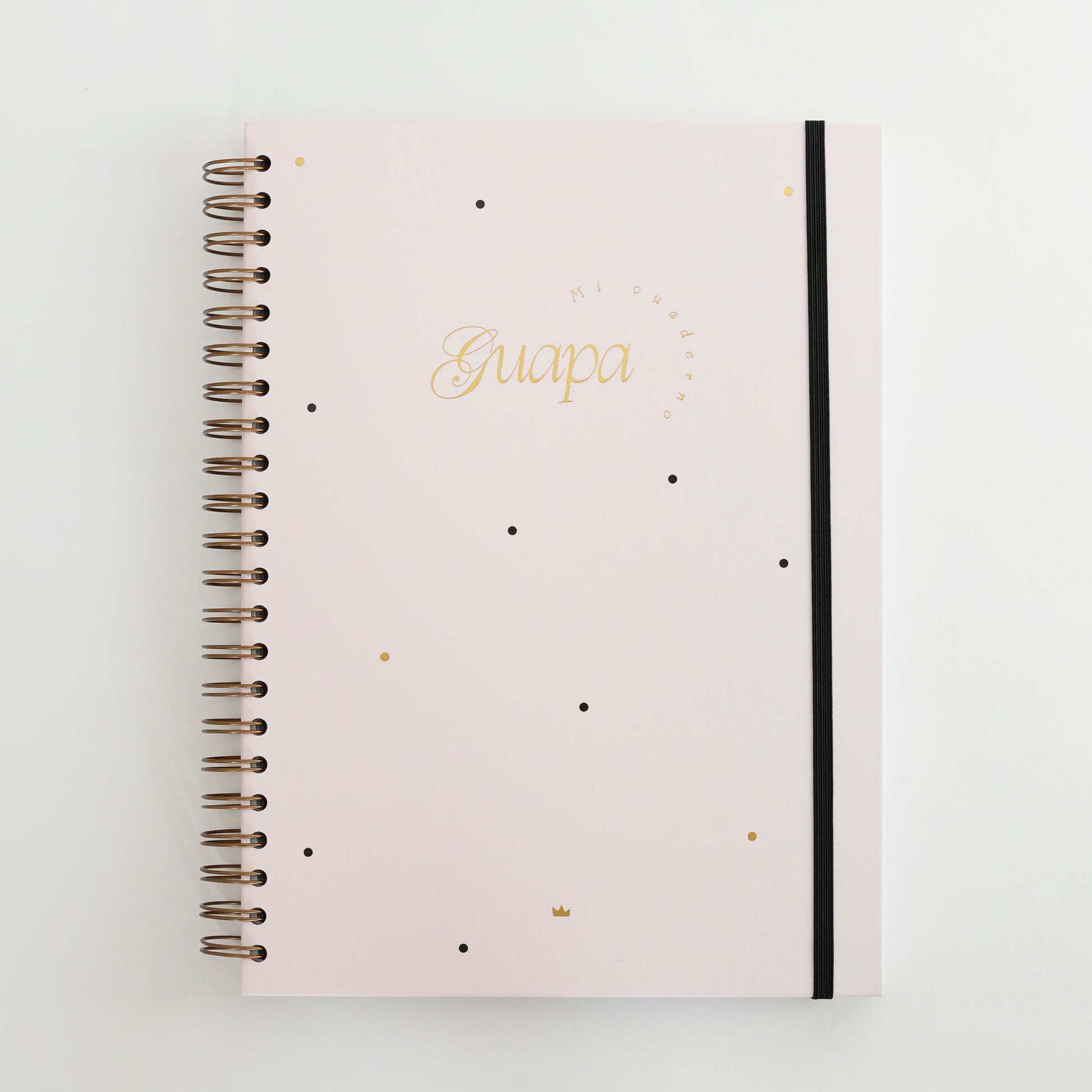 Cuaderno Guapa Grande en color rosa es una hermosa opción que puedes emplear para cualquier propósito que desees, ya sea escritura o dibujo.