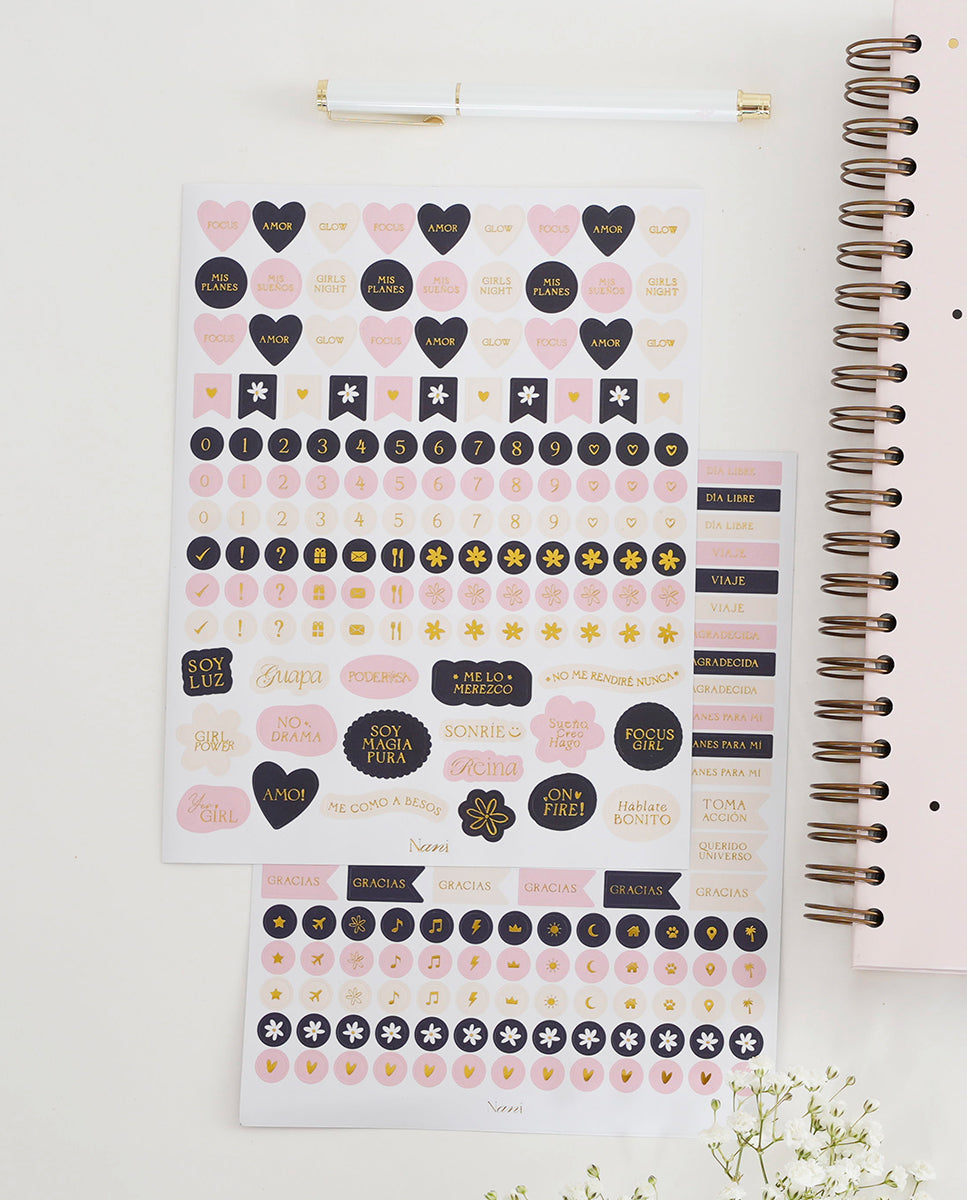 Set de stickers